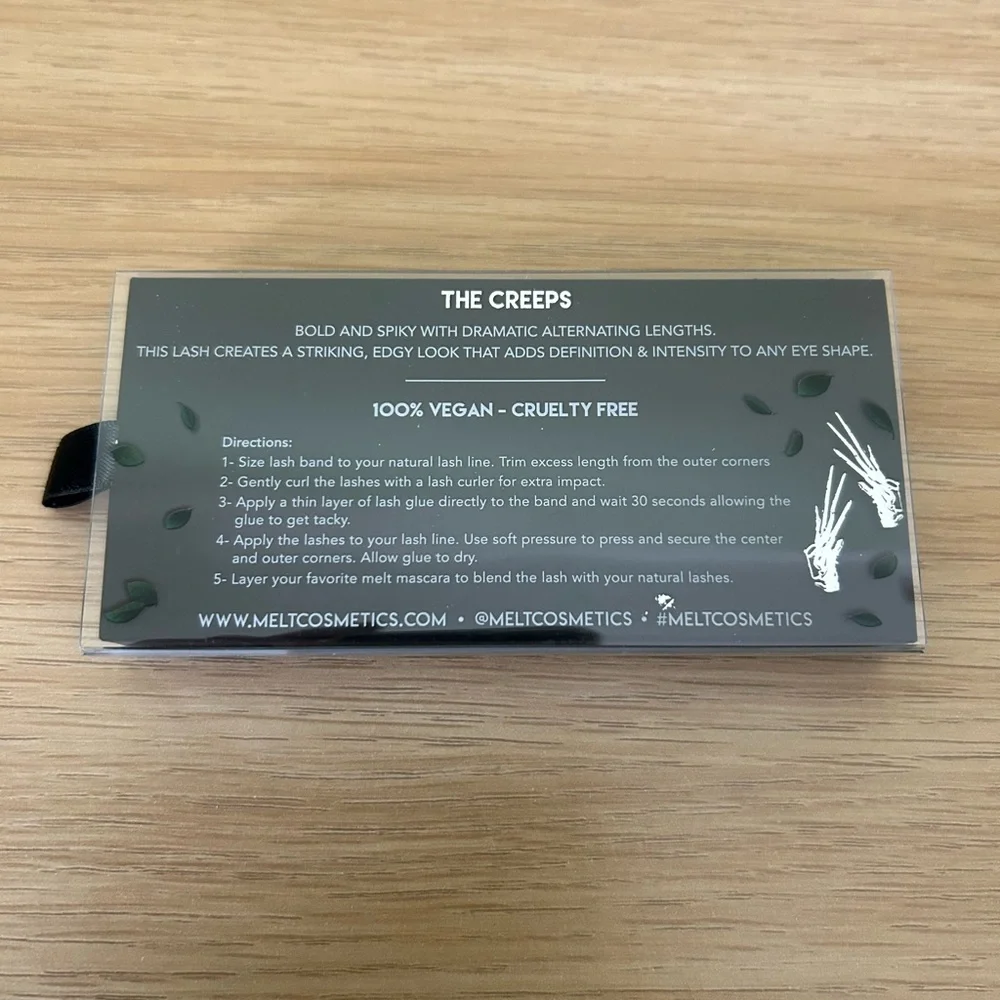 Melt Cosmetics The Creeps Lash from the Edward Scissor hands collection